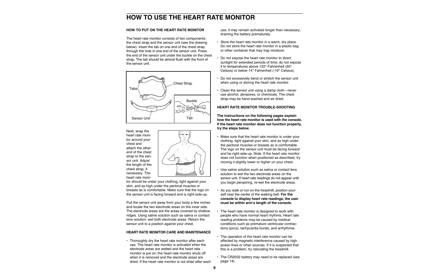 How to use the heart rate monitor | Image IMTL22990 User Manual | Page 6 / 18