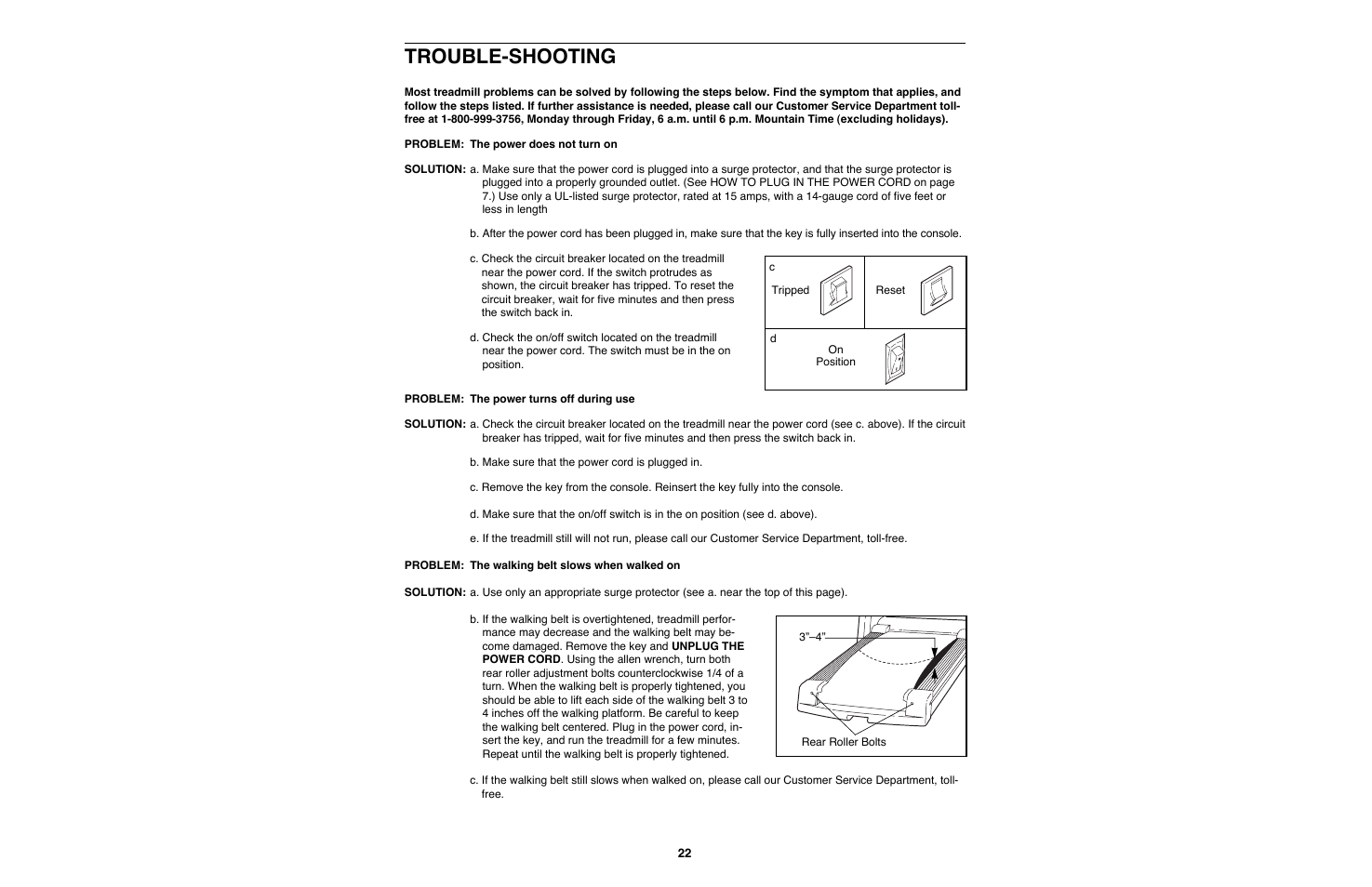 Trouble-shooting | Image IMTL11990 User Manual | Page 22 / 30