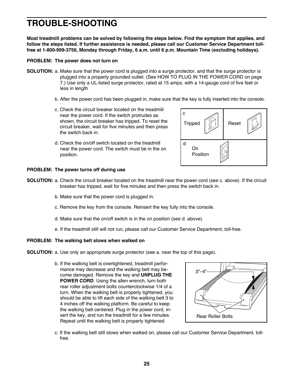 Trouble-shooting | Image IMTL15991 User Manual | Page 25 / 34