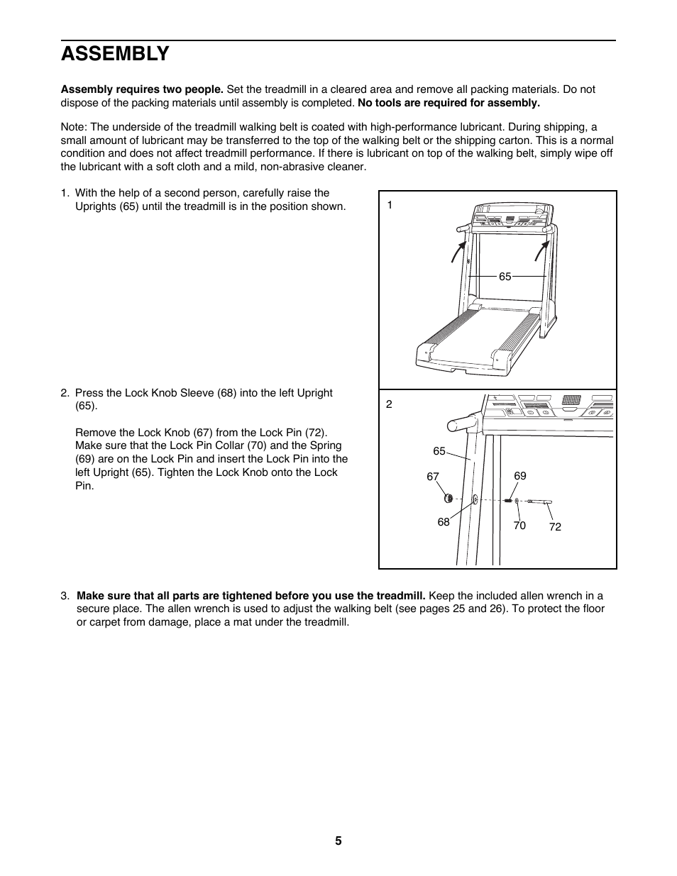 Assembly | Image IMTL15991 User Manual | Page 5 / 34