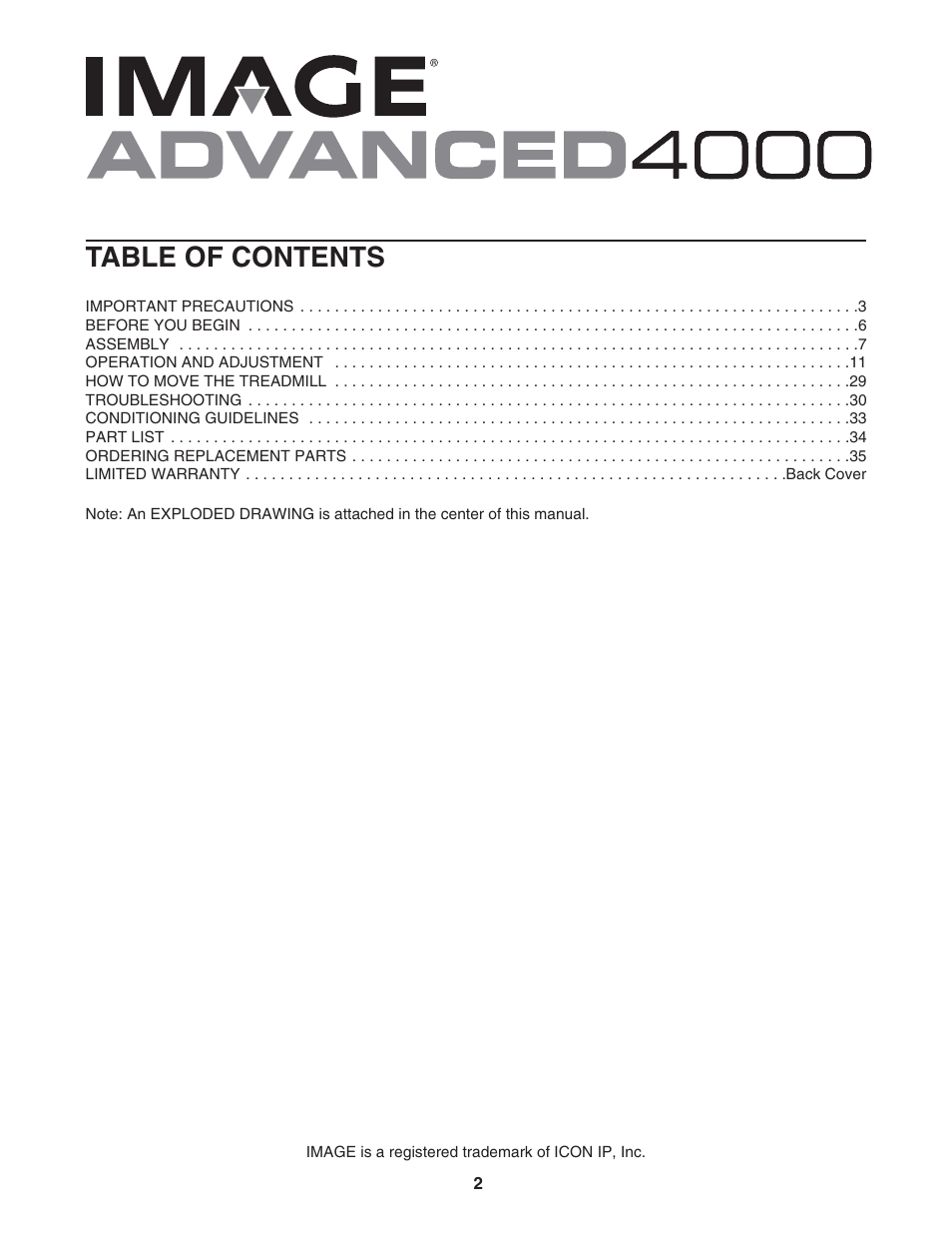 Image IMTL19905 User Manual | Page 2 / 38