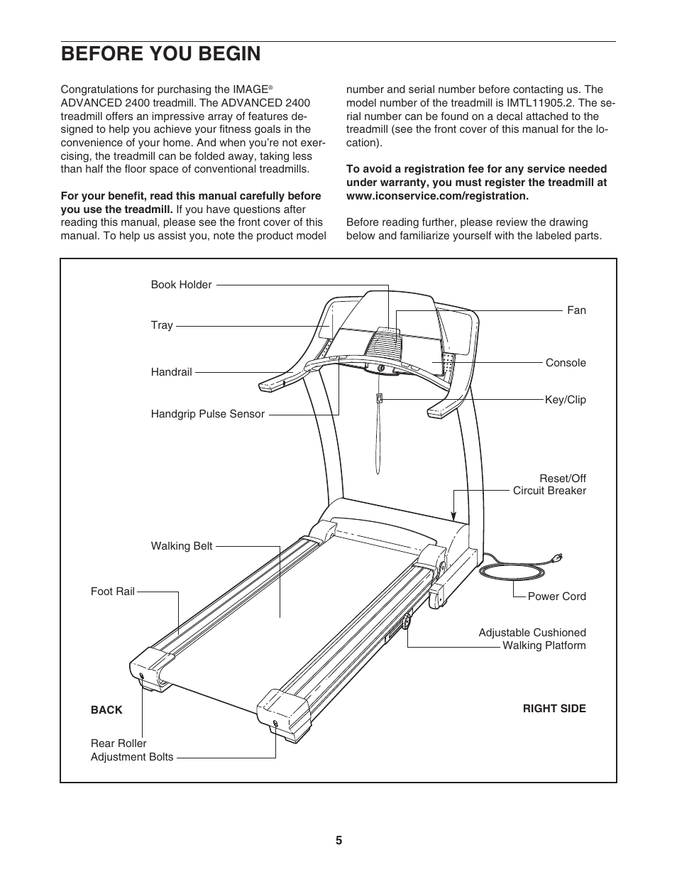 Before you begin | Image IMTL11905 User Manual | Page 5 / 34