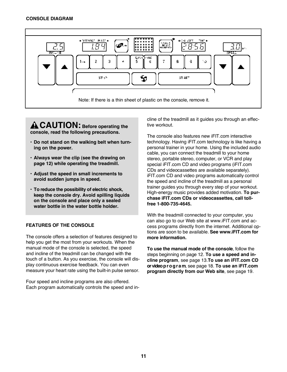 Caution | Image IMTL315040 User Manual | Page 11 / 32