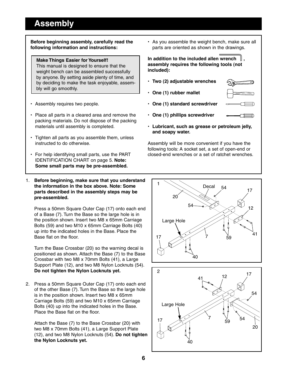 Assembly | Image 831.159700 User Manual | Page 6 / 18