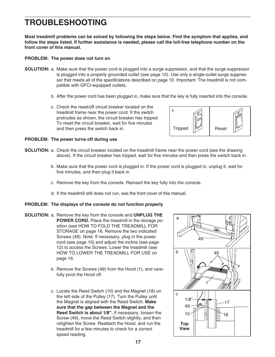 Troubleshooting | Image IMTL39105.1 User Manual | Page 17 / 22