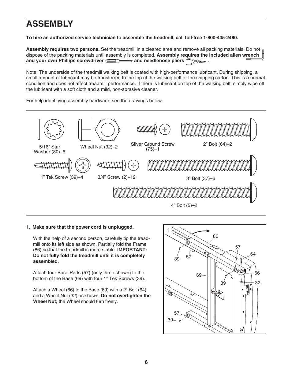 Assembly | Image IMTL39105.1 User Manual | Page 6 / 22