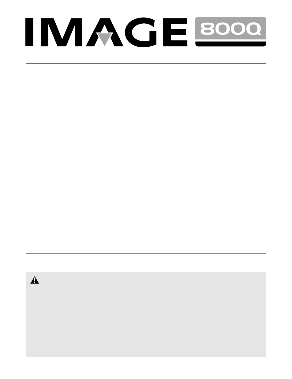 Warning, Important precautions table of contents | Image IMTL22993 User Manual | Page 2 / 19