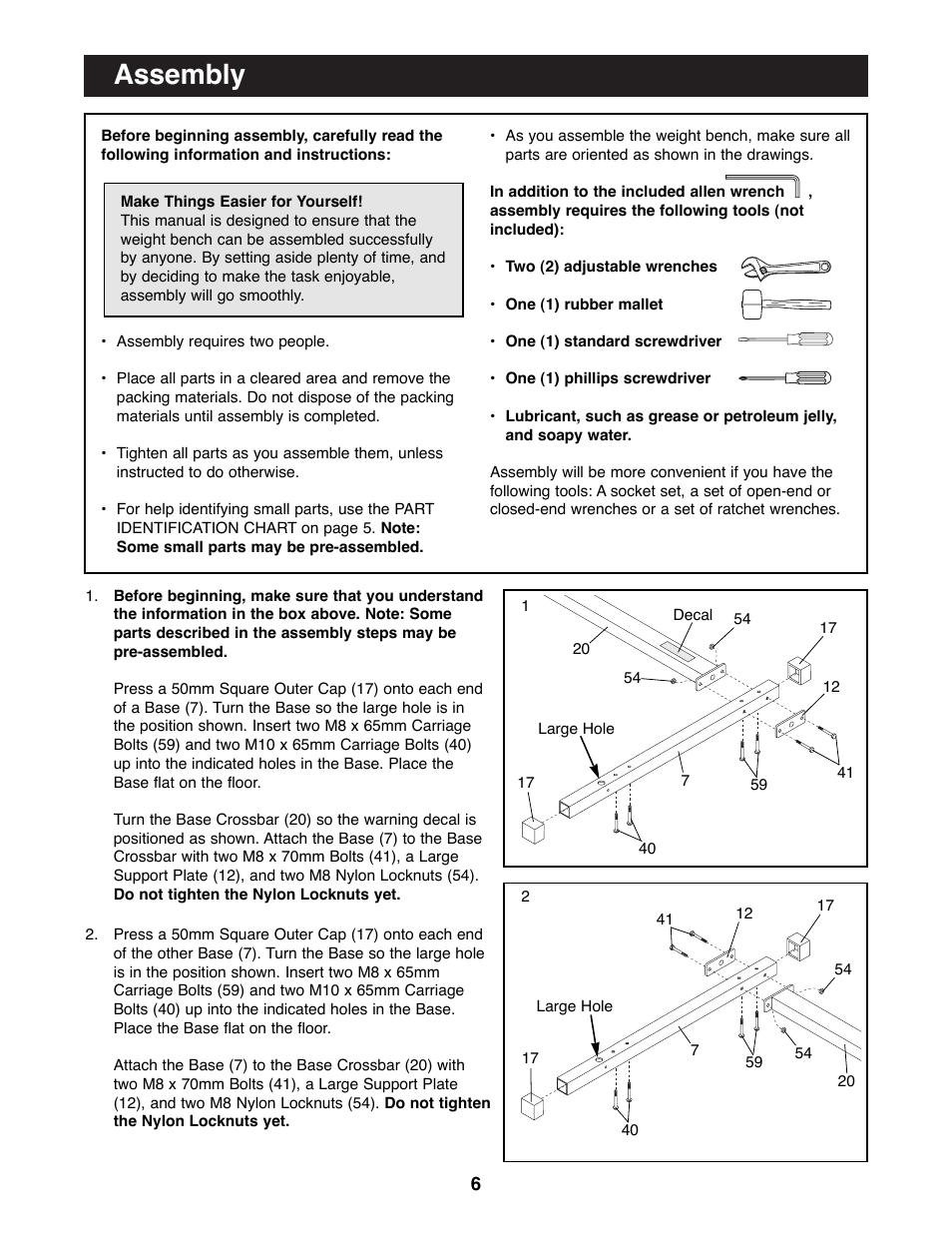 Assembly | Image IMBE41990 User Manual | Page 6 / 18