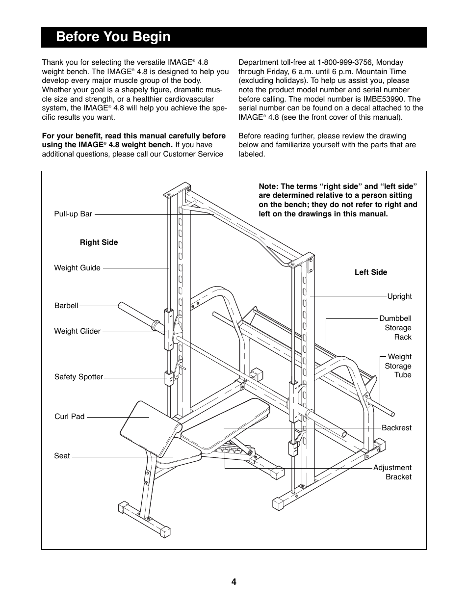 Before you begin | Image 4.8 User Manual | Page 4 / 18