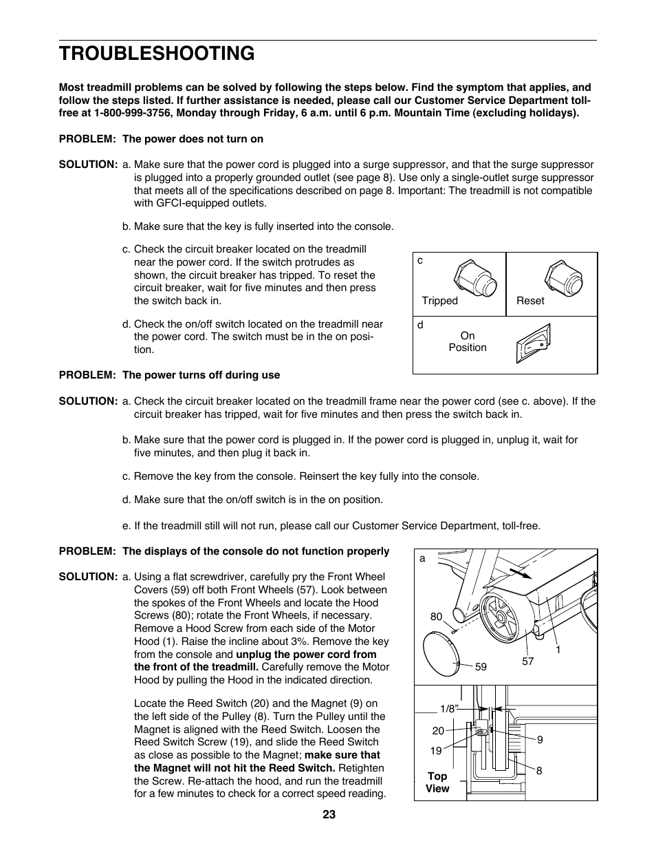 Troubleshooting | Image HGTL09110O User Manual | Page 23 / 31