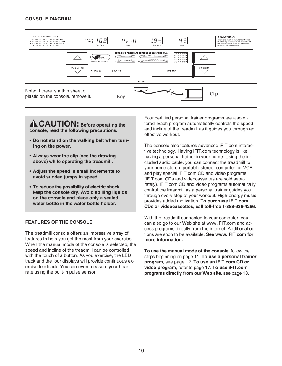 Caution | Image ICTL39522 User Manual | Page 10 / 30