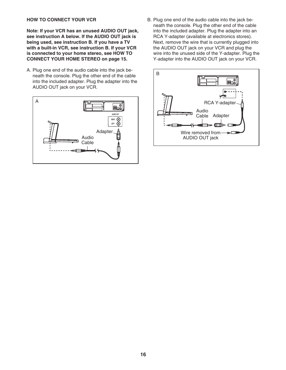 Audio cable adapter a | Image ICTL39522 User Manual | Page 16 / 30