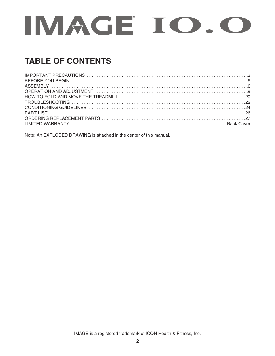 Image ICTL39522 User Manual | Page 2 / 30