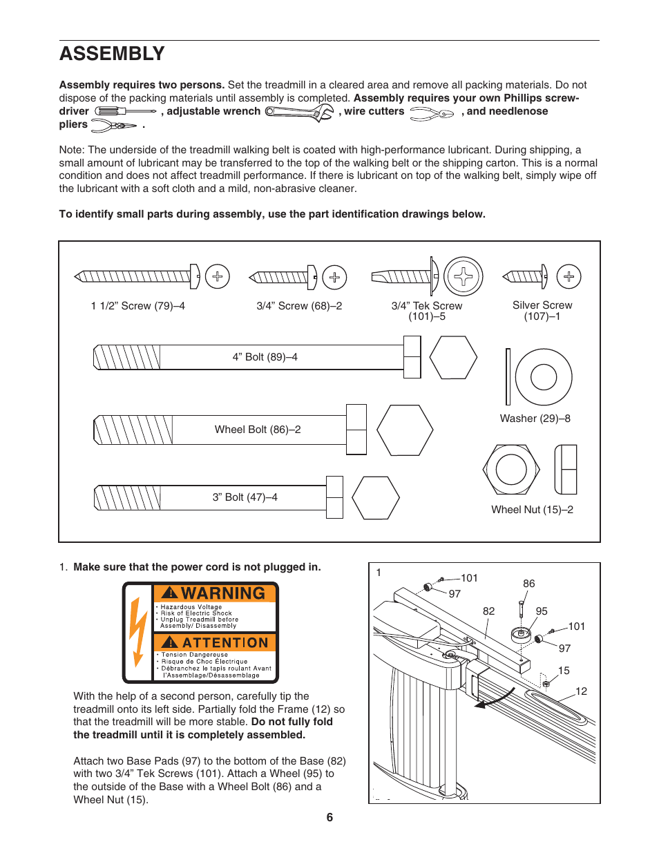 Assembly | Image ICTL39522 User Manual | Page 6 / 30