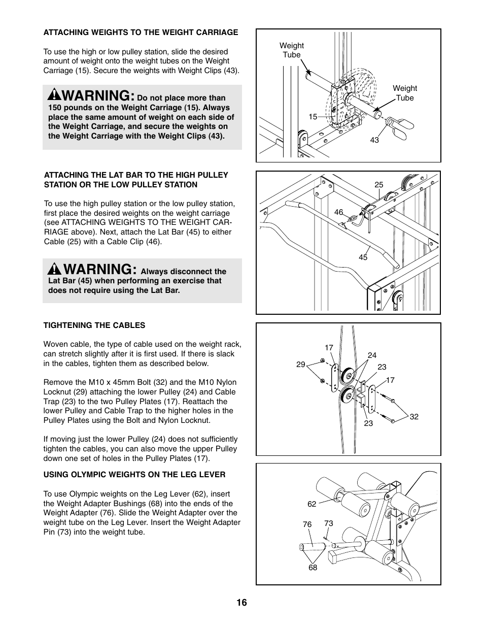 Warning | Image IMBE39401 User Manual | Page 16 / 22