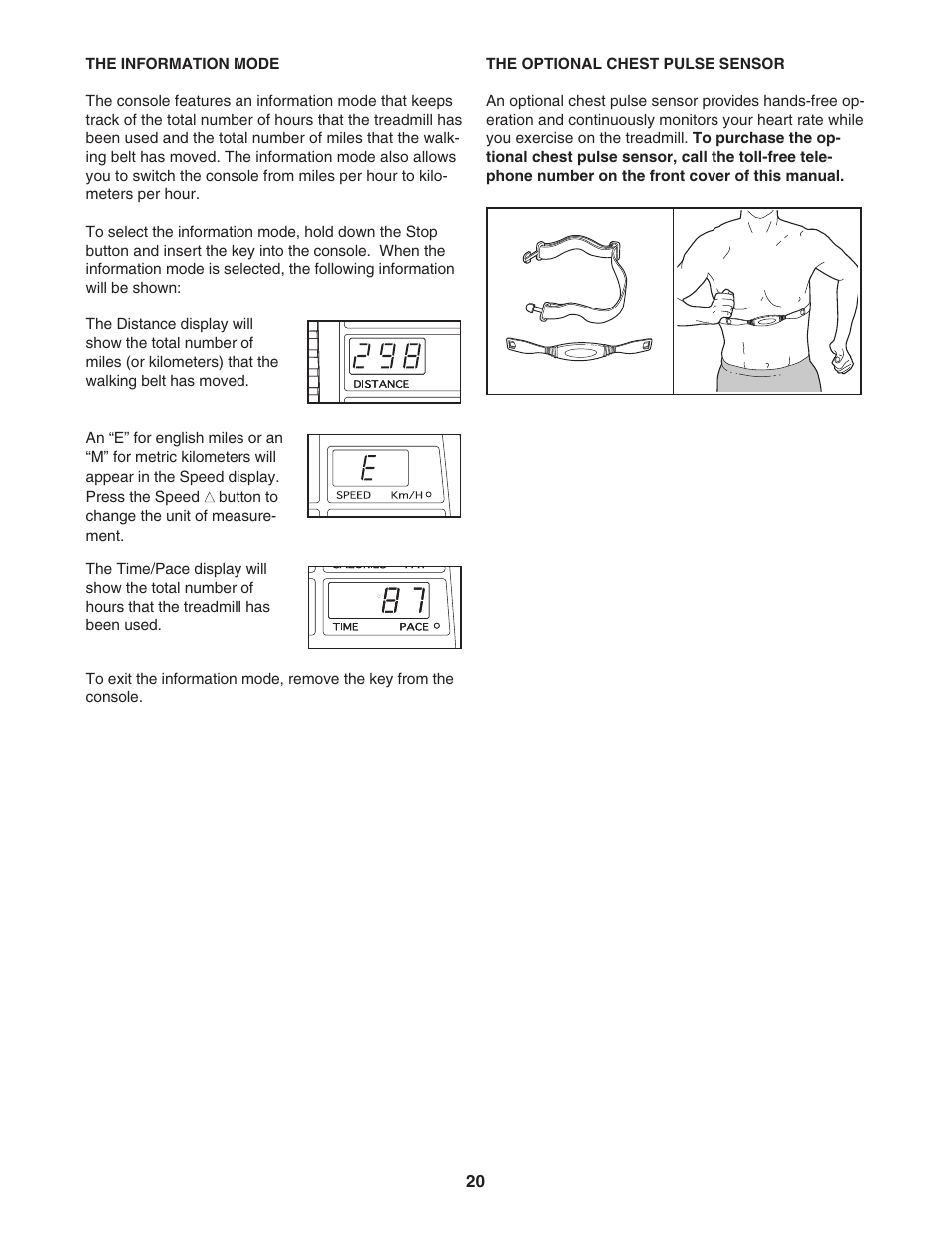 Image 16.0 Q treadmill IMTL4153.1 User Manual | Page 20 / 30