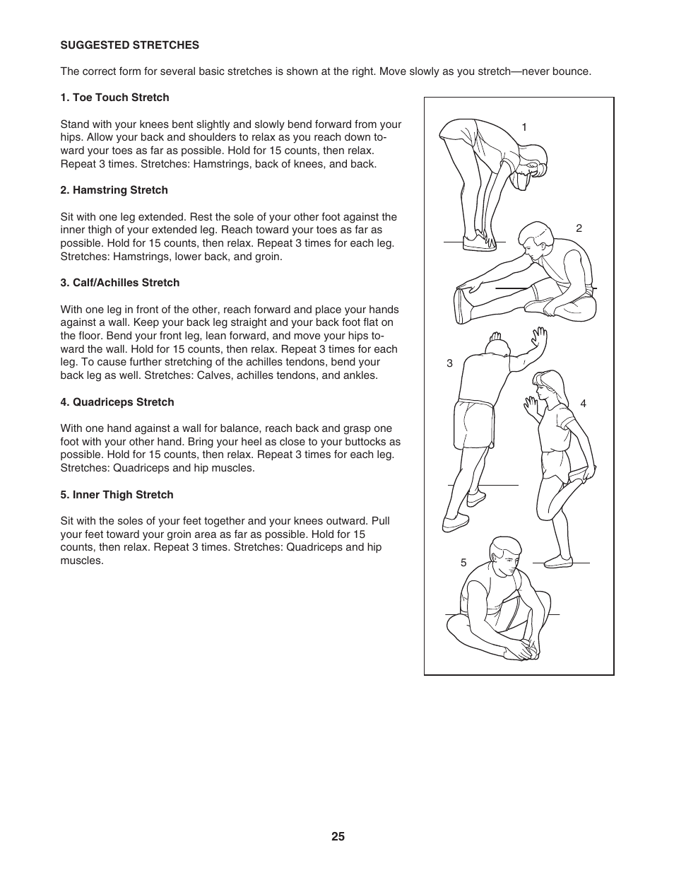 Image 16.0 Q treadmill IMTL4153.1 User Manual | Page 25 / 30