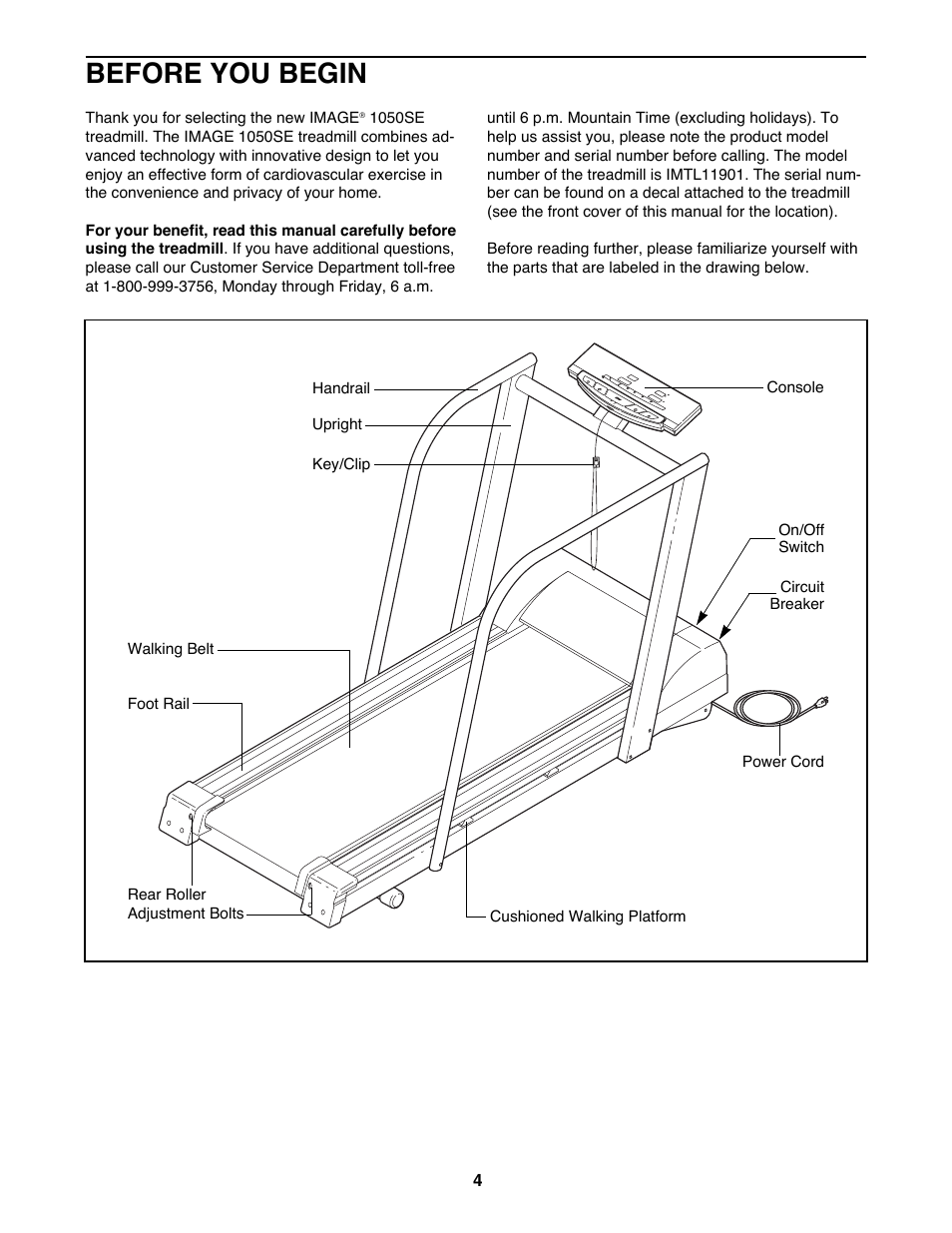 Before you begin | Image IMTL11901 User Manual | Page 4 / 19