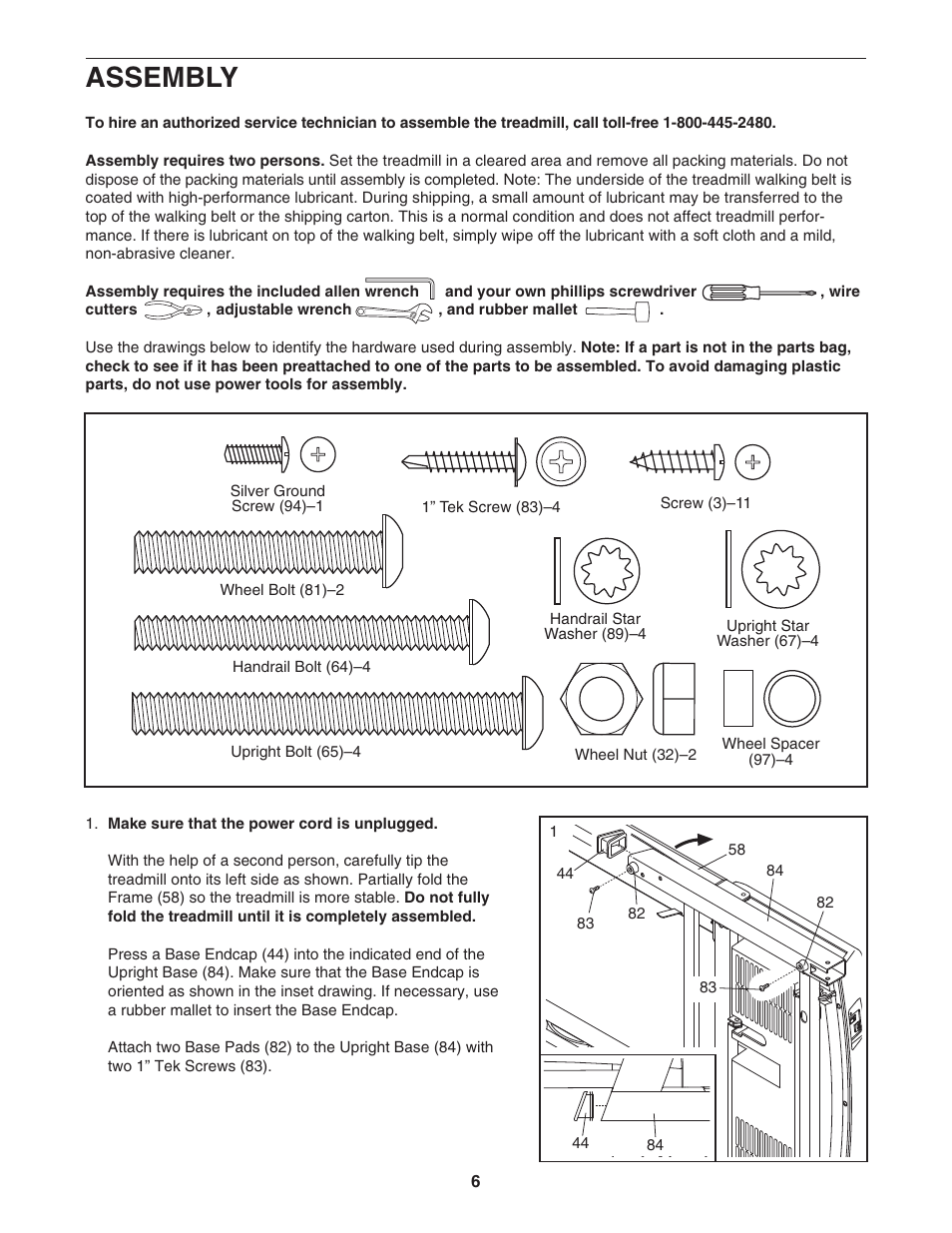 Assembly | Image IMTL59105.1 User Manual | Page 6 / 30