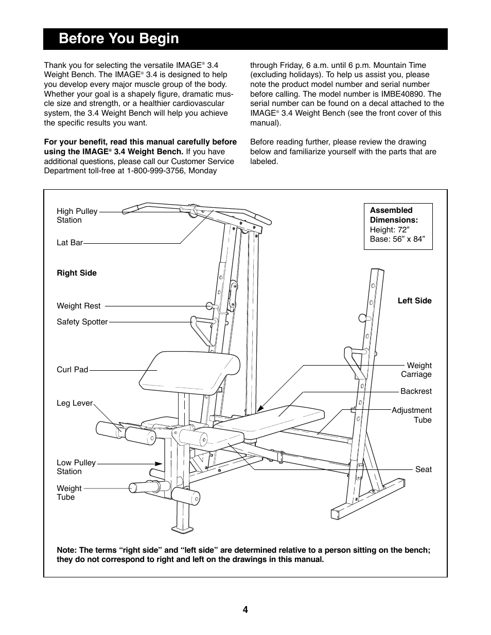 Before you begin | Image IMBE40890 User Manual | Page 4 / 18