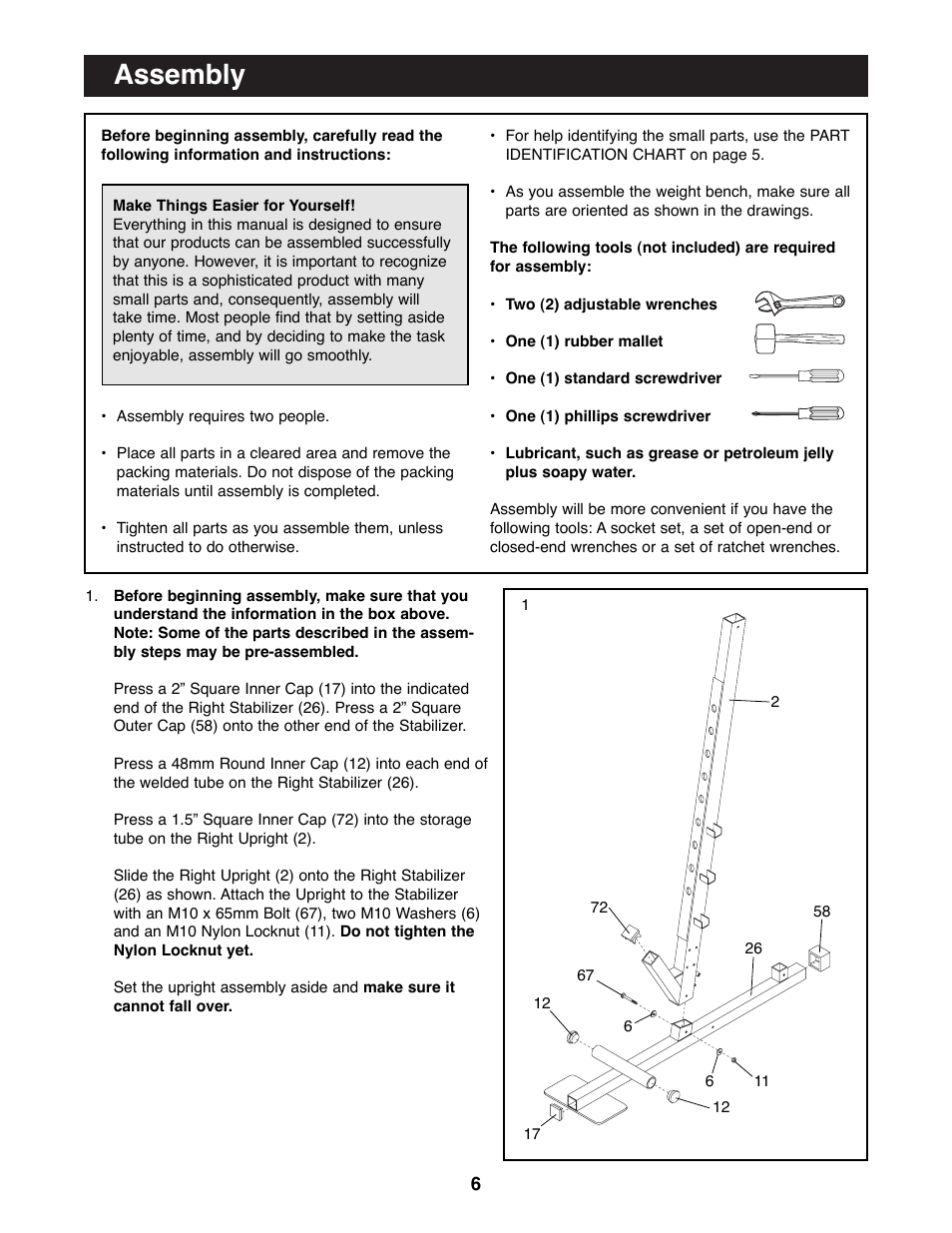 Assembly | Image IMBE40890 User Manual | Page 6 / 18