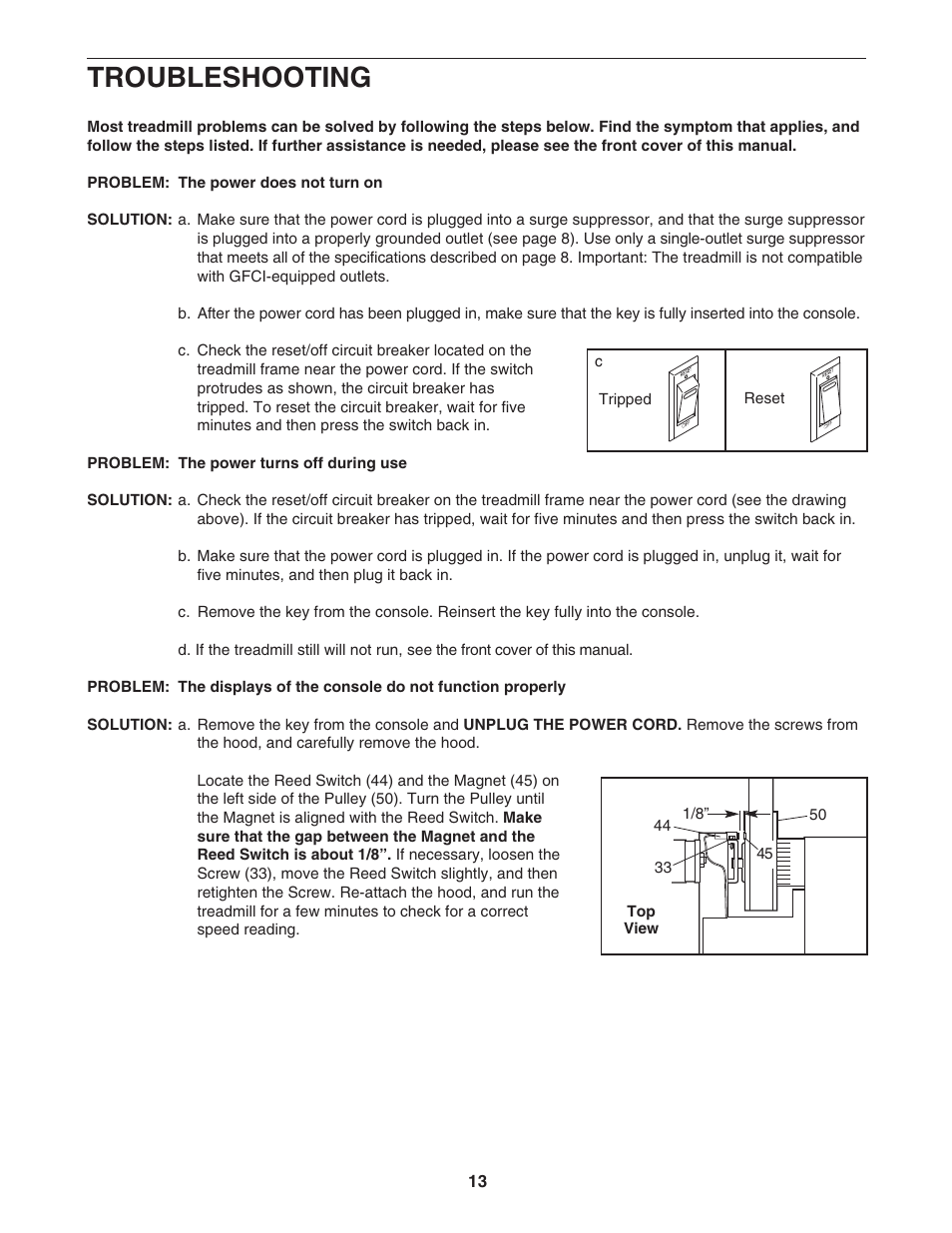 Troubleshooting | Image IMTL41205.0 User Manual | Page 13 / 19