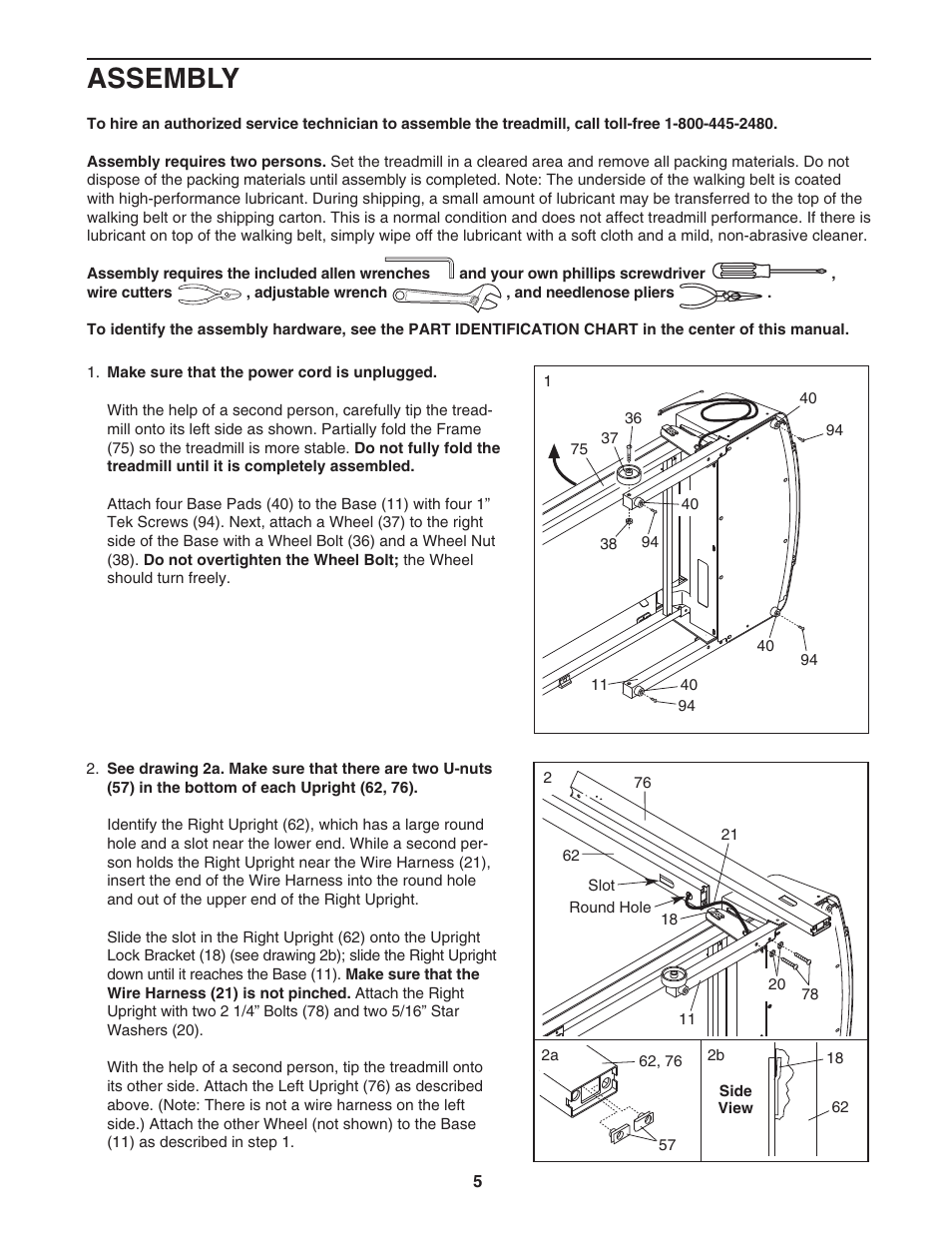 Assembly | Image IMTL41205.0 User Manual | Page 5 / 19