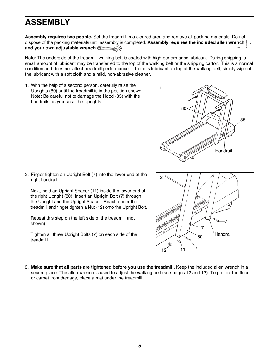 Assembly | Image IMTL07800 User Manual | Page 5 / 18