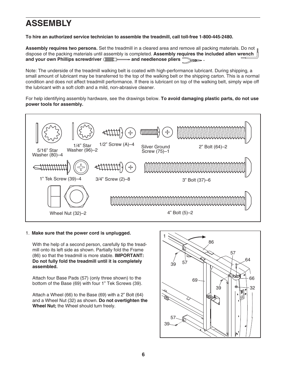 Assembly | Image IMTL39105.2 User Manual | Page 6 / 22