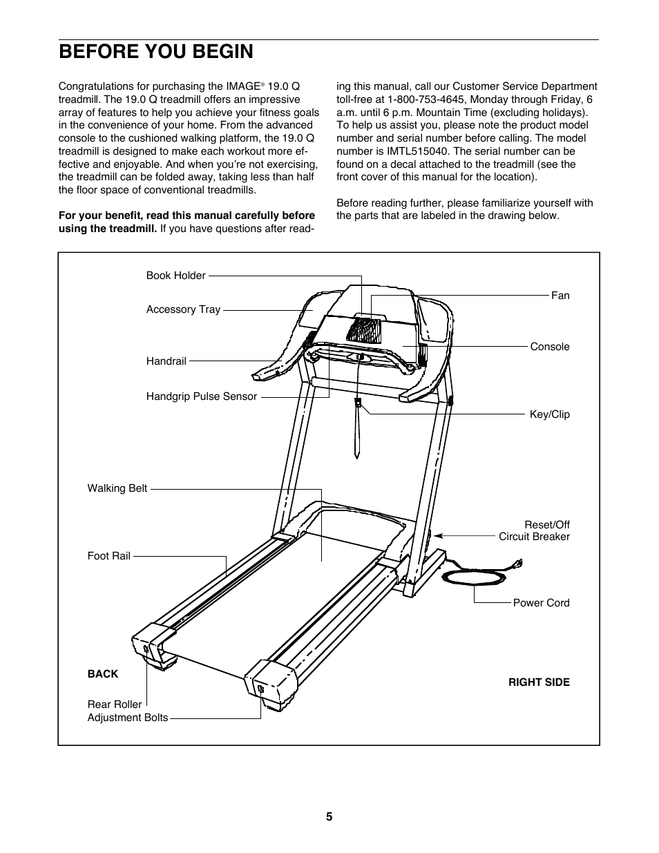 Before you begin | Image IMTL515040 User Manual | Page 5 / 34