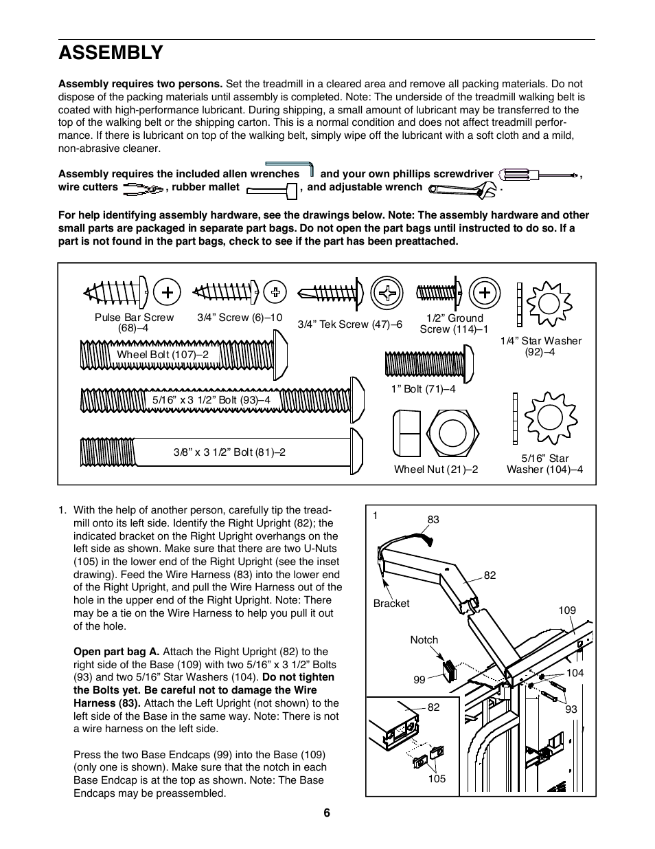 Assembly | Image IMTL515040 User Manual | Page 6 / 34