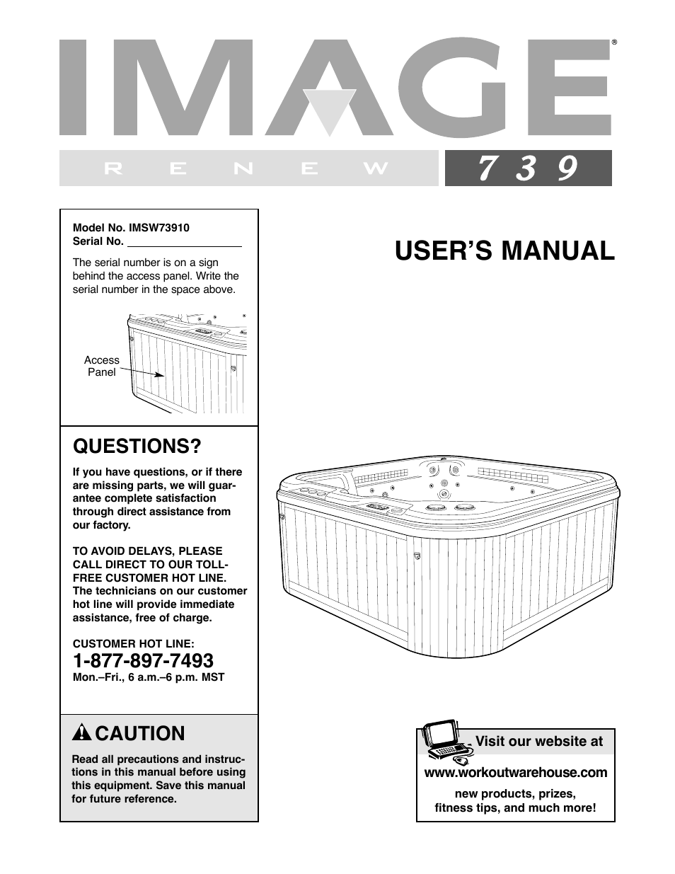 Image IMSW73910 User Manual | 20 pages