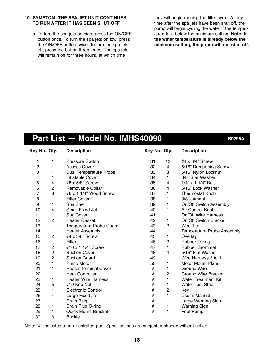 Image IMHS40090 User Manual | Page 18 / 20