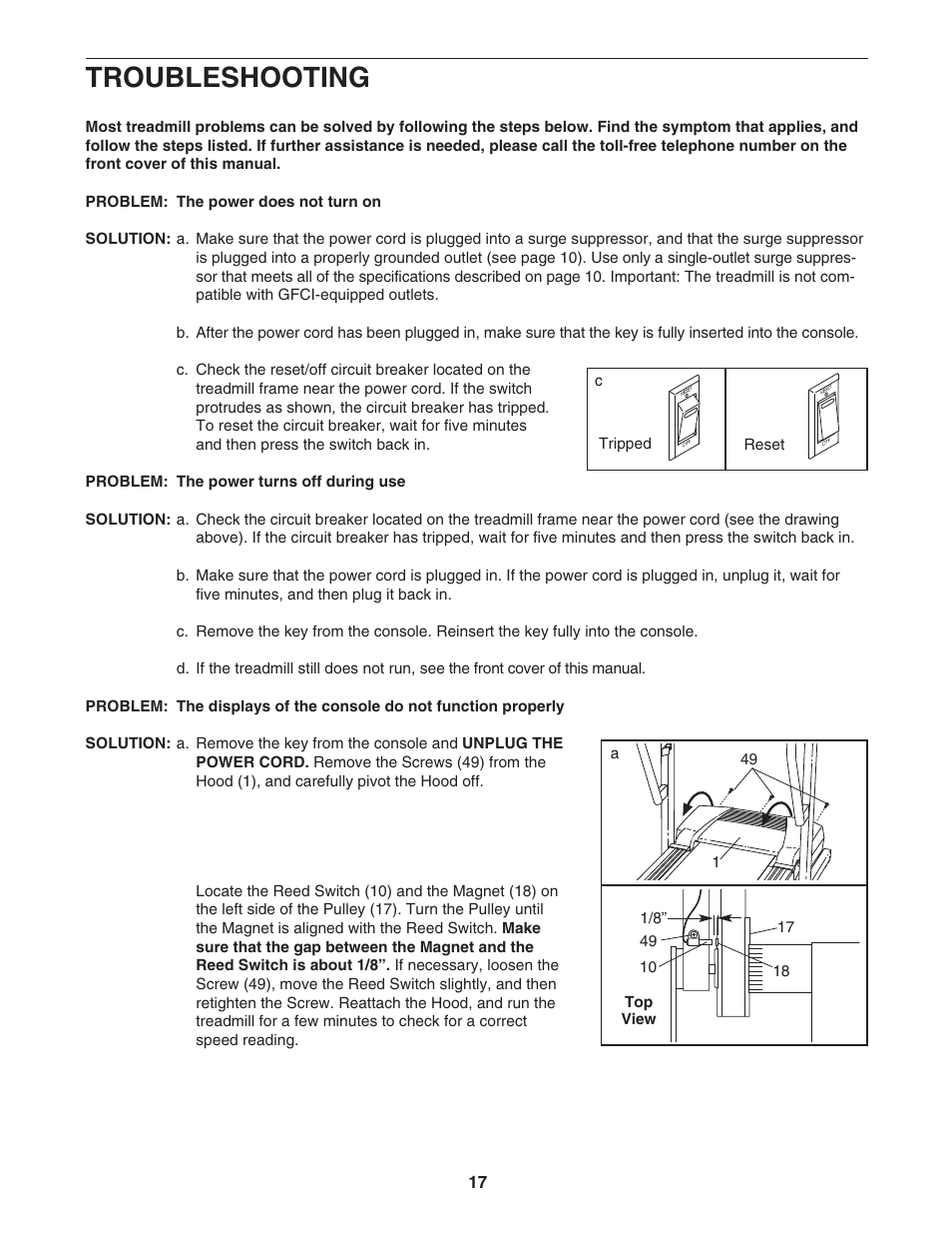Troubleshooting | Image IMTL39105.0 User Manual | Page 17 / 22