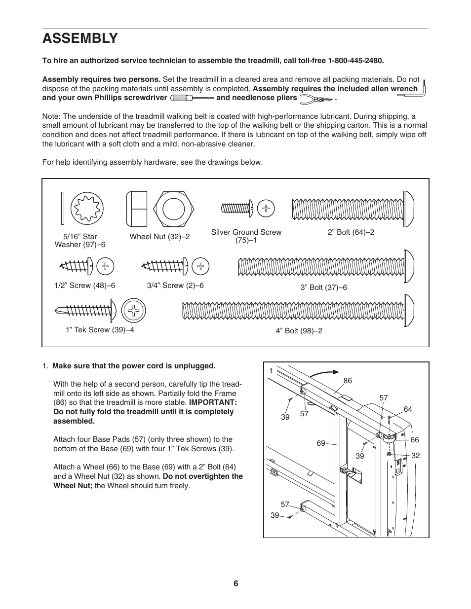 Assembly | Image IMTL39105.0 User Manual | Page 6 / 22