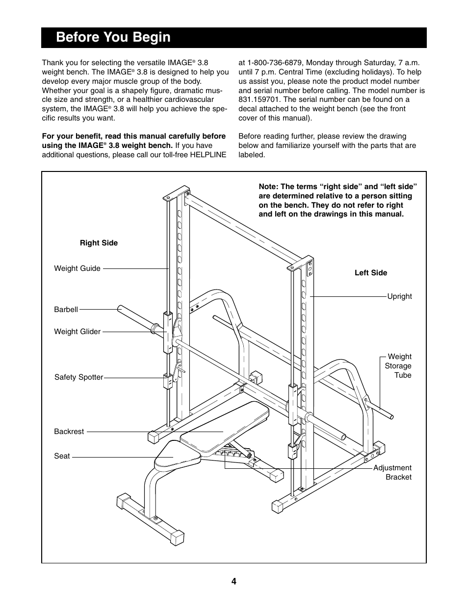 Before you begin | Image 831.159701 User Manual | Page 4 / 18