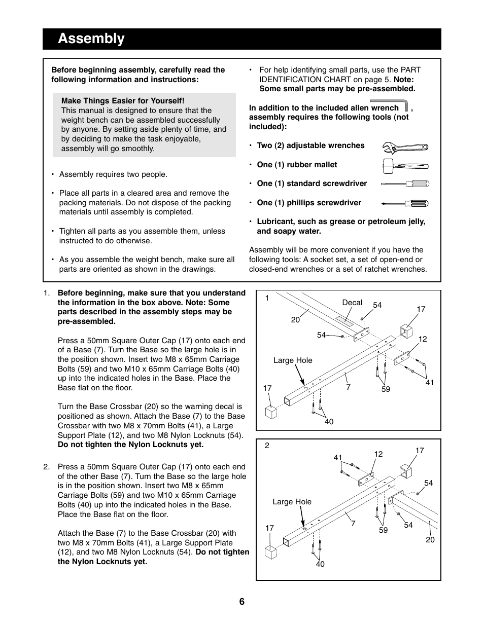 Assembly | Image 831.159701 User Manual | Page 6 / 18