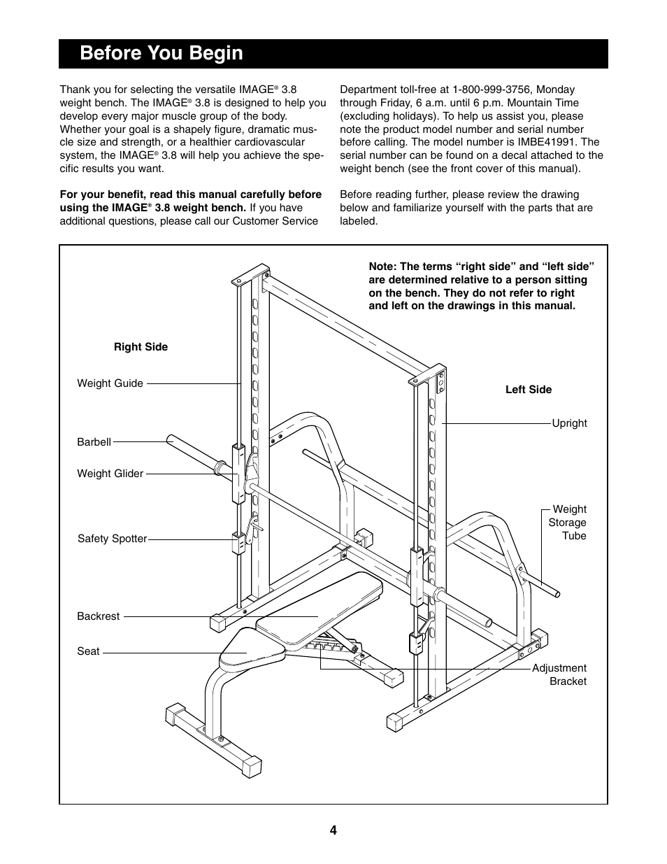 Before you begin | Image 3.8 User Manual | Page 4 / 18