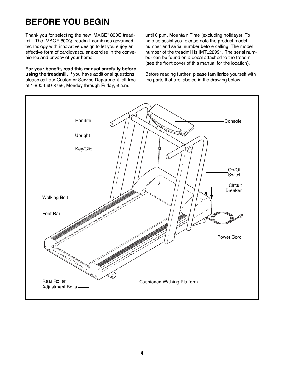 Before you begin | Image 8000 IMTL22991 User Manual | Page 4 / 18