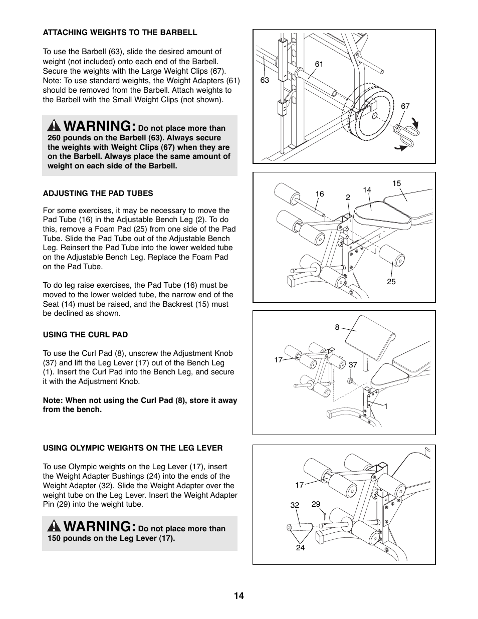 Warning | Image IMBE53900 User Manual | Page 14 / 19