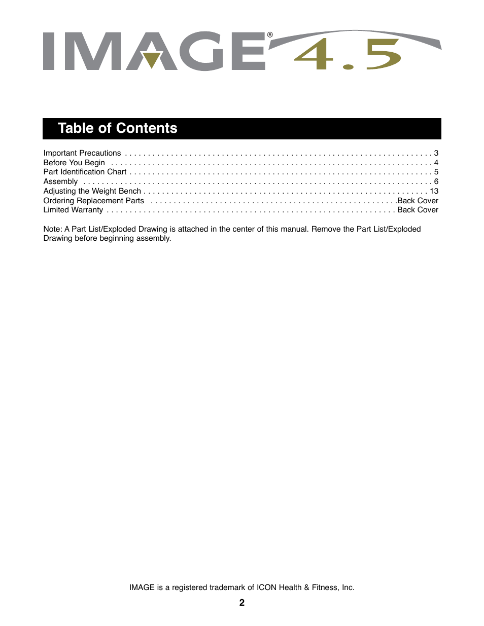 Image IMBE53900 User Manual | Page 2 / 19