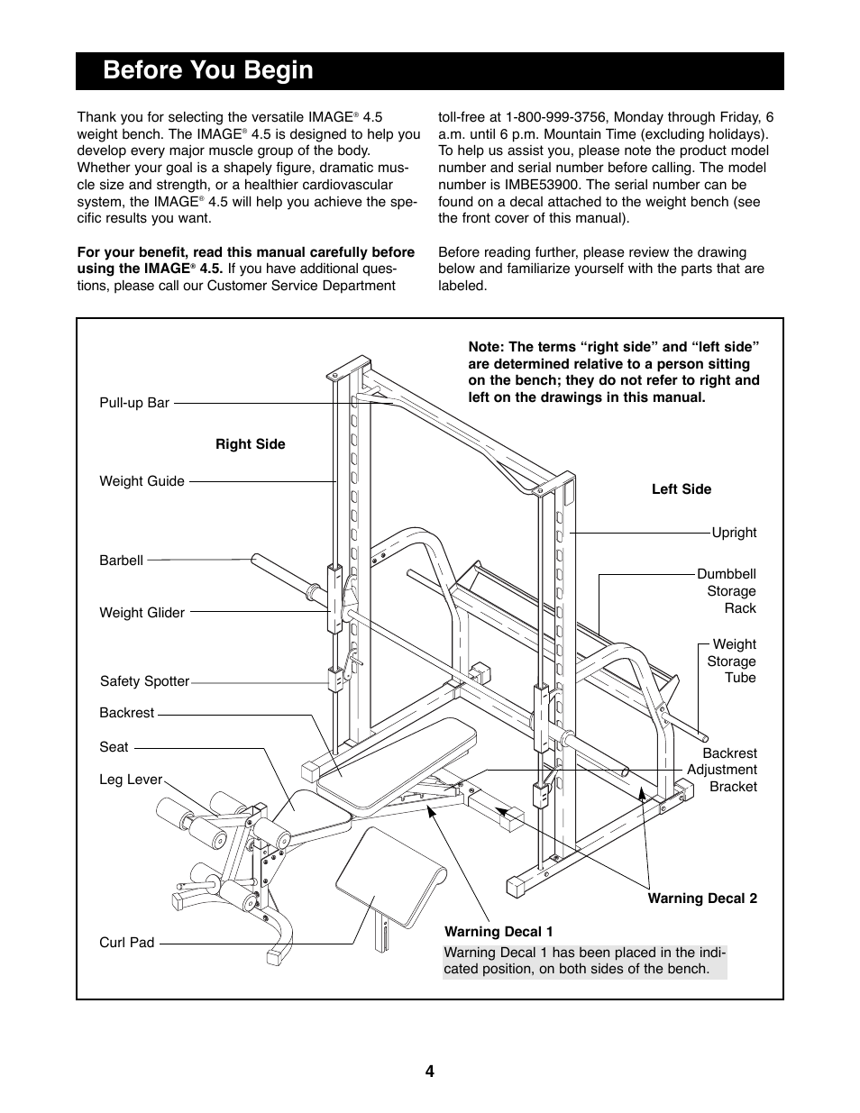 Before you begin | Image IMBE53900 User Manual | Page 4 / 19