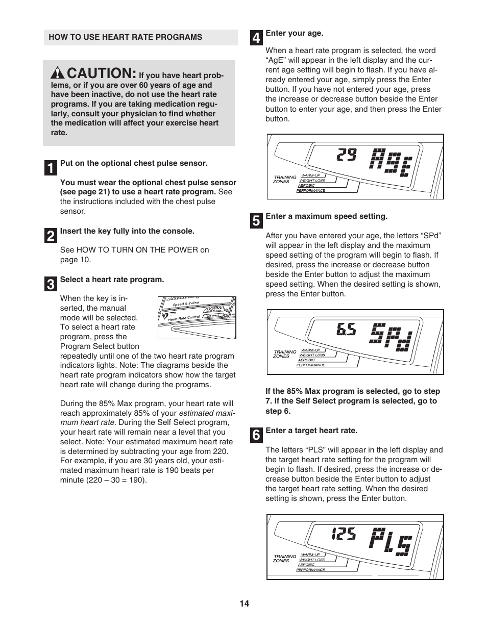 Caution | Image IMTL715040 User Manual | Page 14 / 30