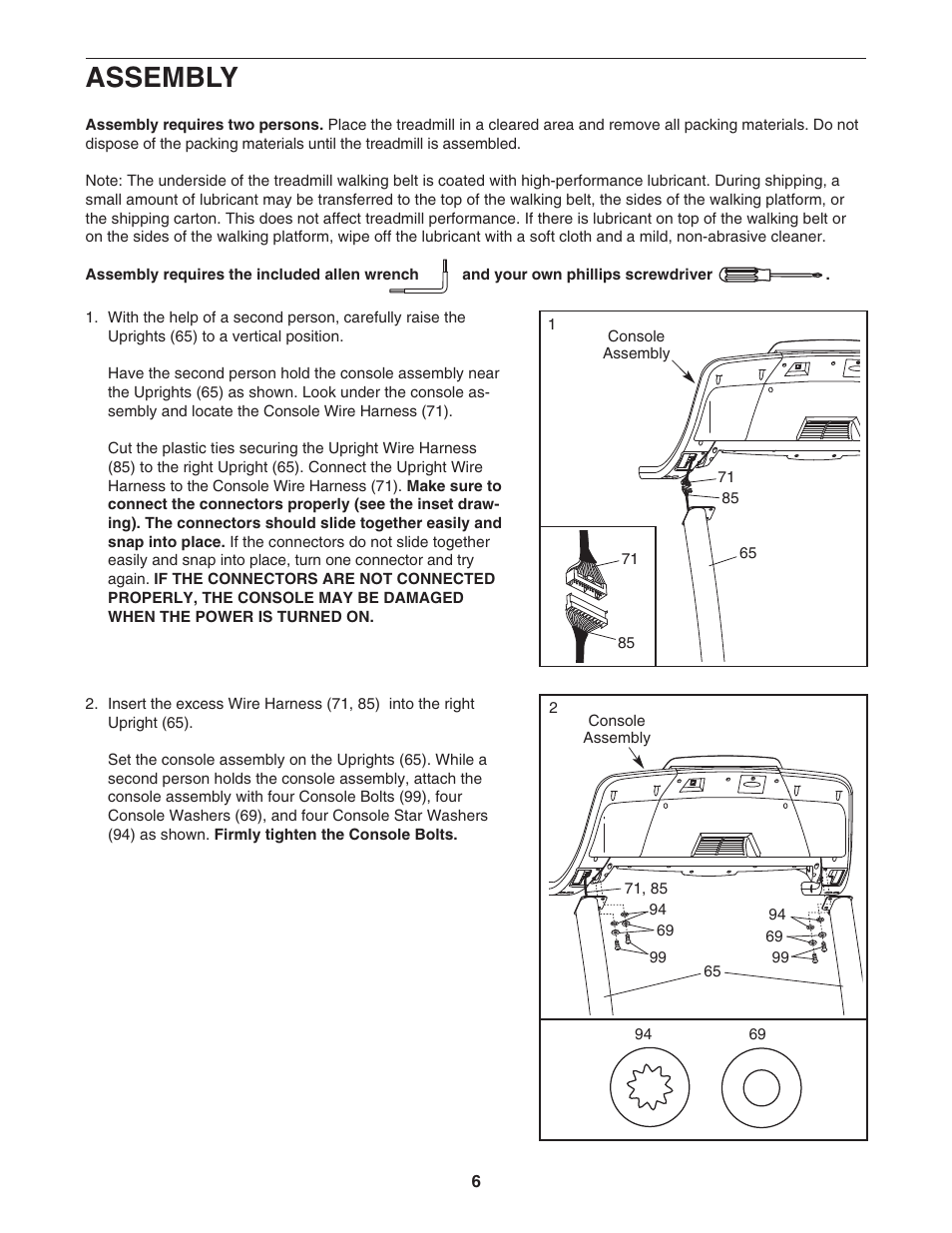 Assembly | Image IMTL715040 User Manual | Page 6 / 30