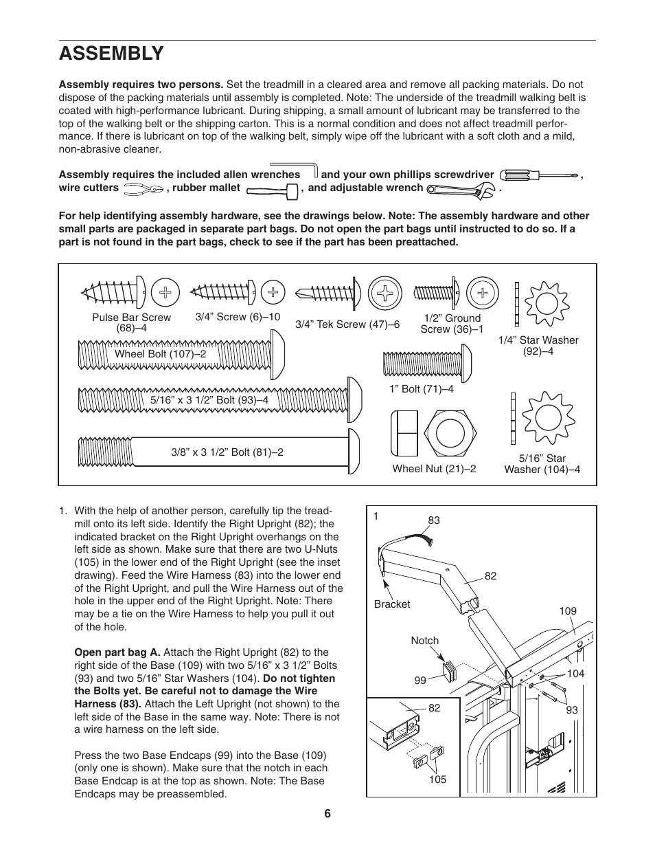 Assembly | Image IMTL515041 User Manual | Page 6 / 34