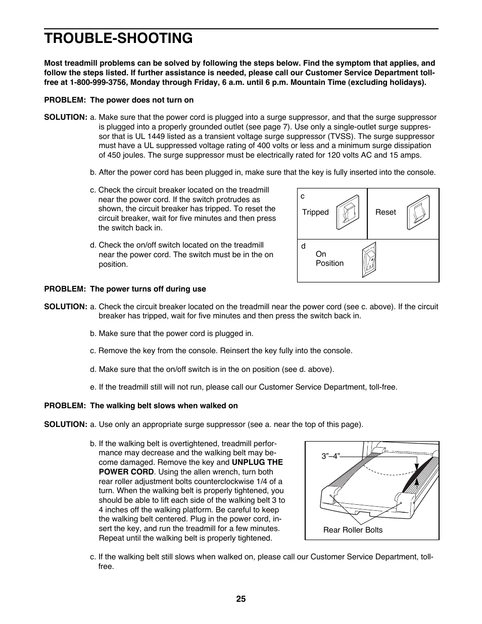 Trouble-shooting | Image IMTL13991 User Manual | Page 25 / 34