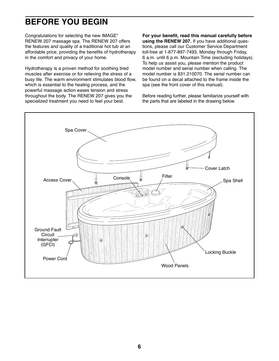 Before you begin | Image 831.21007 User Manual | Page 6 / 20