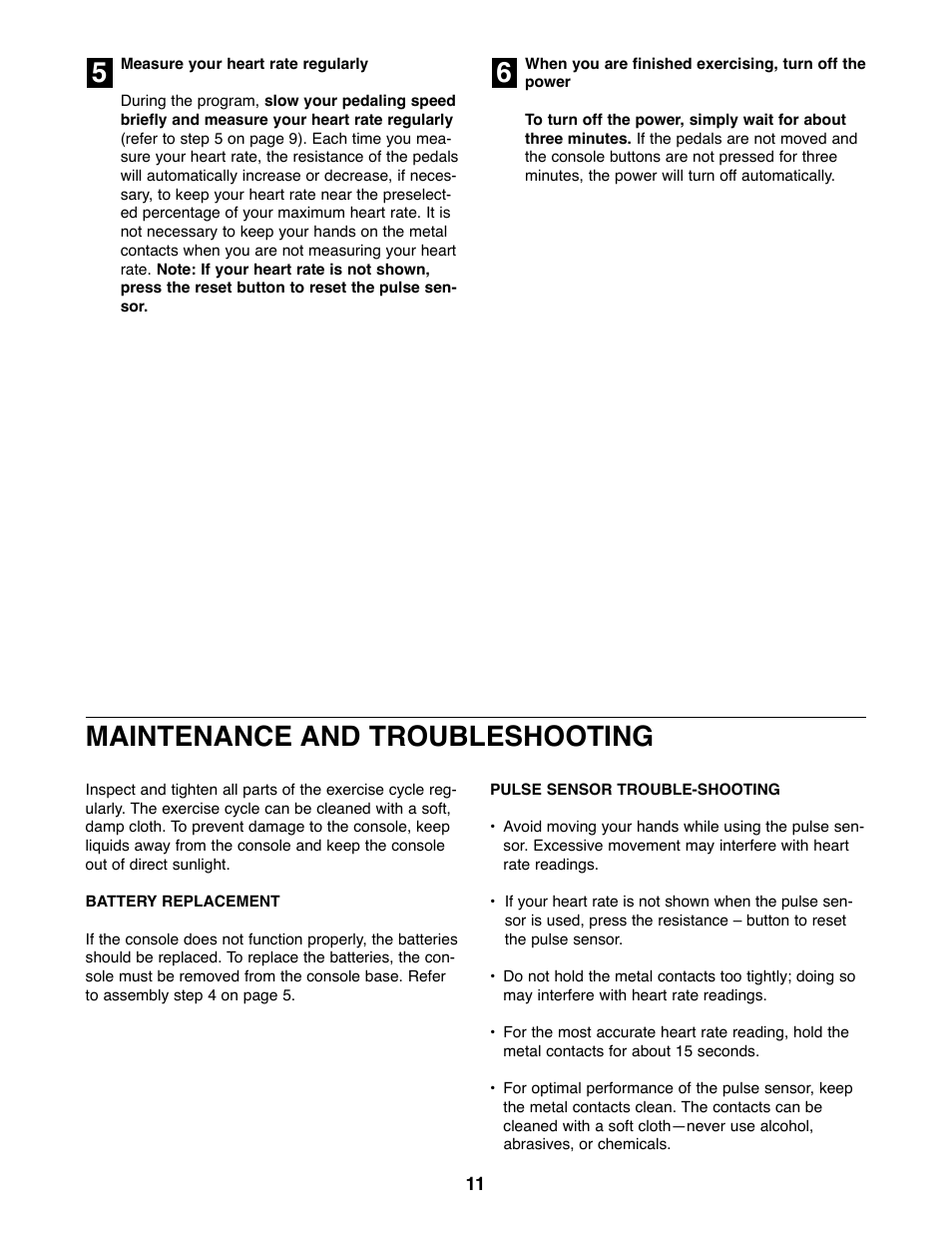 Maintenance and troubleshooting | Image IMEX35080 User Manual | Page 11 / 16