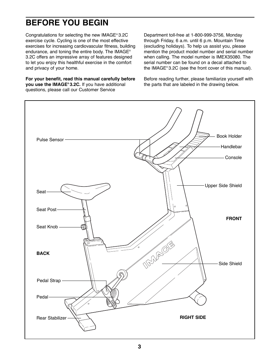 Before you begin | Image IMEX35080 User Manual | Page 3 / 16