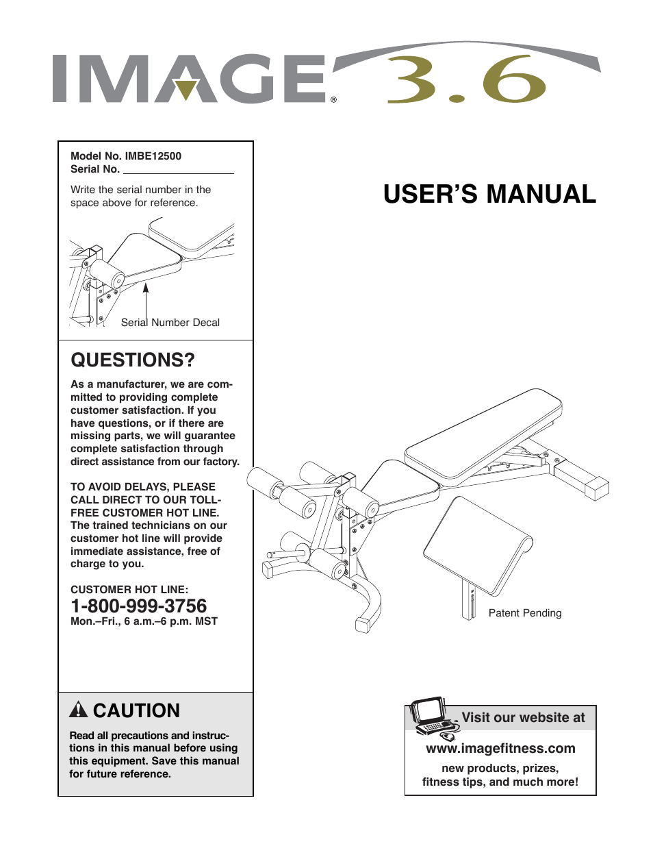 Image IMBE12500 User Manual | 16 pages